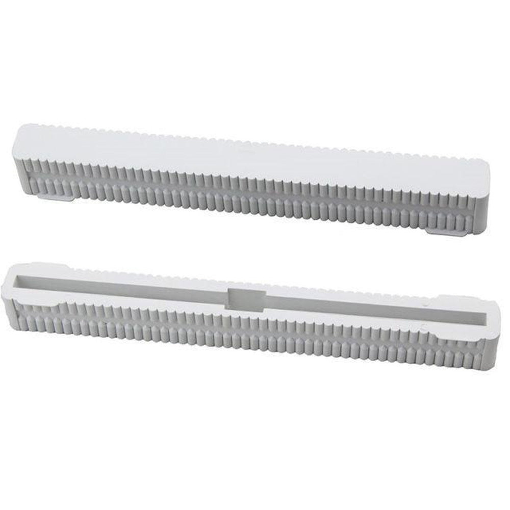 DORSAL Boitier Aileron Central pour Longboard et SUP - Noir/Blanc