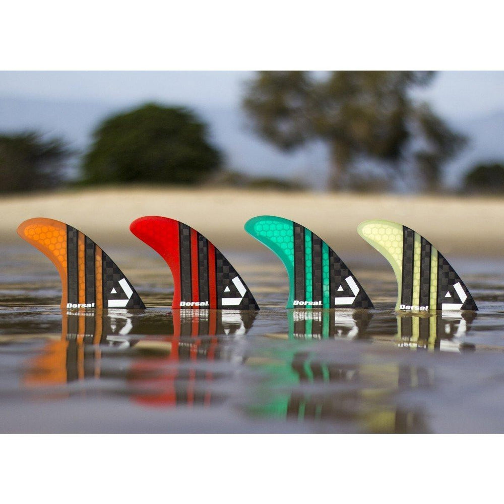 DORSAL Ailerons Surf Thruster Lot de 3 - Compatible FCS Haute Performance