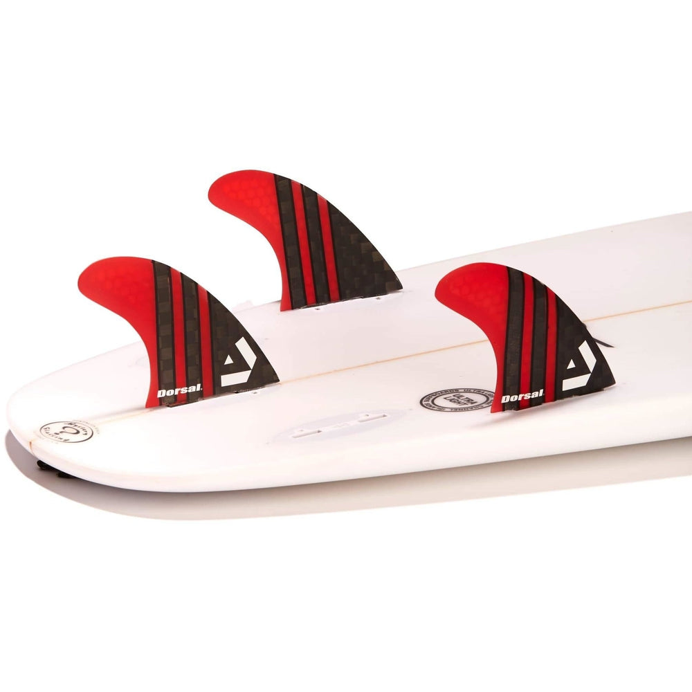 DORSAL Ailerons Surf Thruster Lot de 3 - Compatible FCS Haute Performance