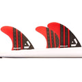 DORSAL Ailerons Surf Thruster Lot de 3 - Compatible FCS Haute Performance