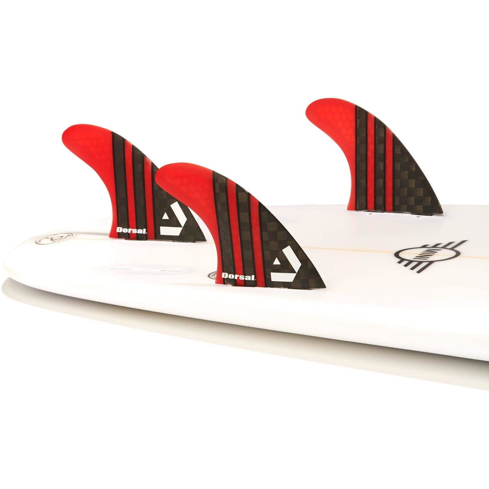 DORSAL Ailerons Surf Thruster Lot de 3 - Compatible FCS Haute Performance