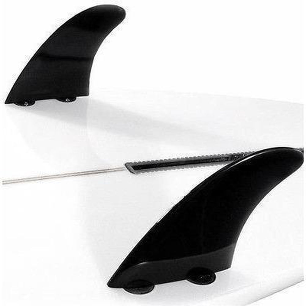 DORSAL Ailerons Longboard Lateraux ou Quad Arriere Lot de 2 - Compatible FCS