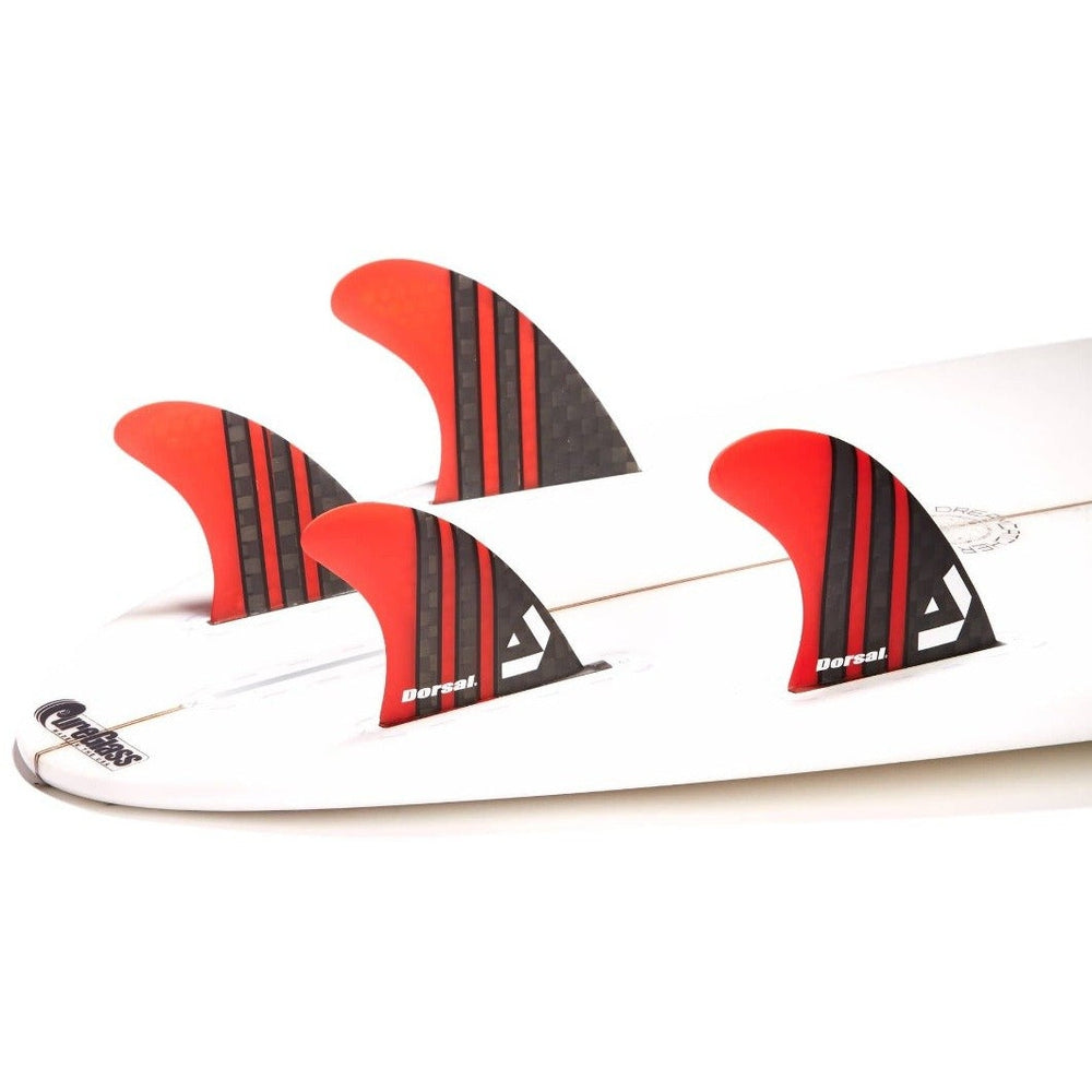 DORSAL Ailerons Surf Quad Lot de 4 - Compatible Future Performance