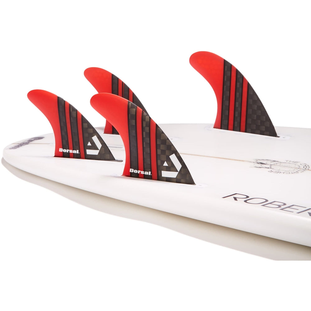DORSAL Ailerons Surf Quad Lot de 4 - Compatible Future Performance
