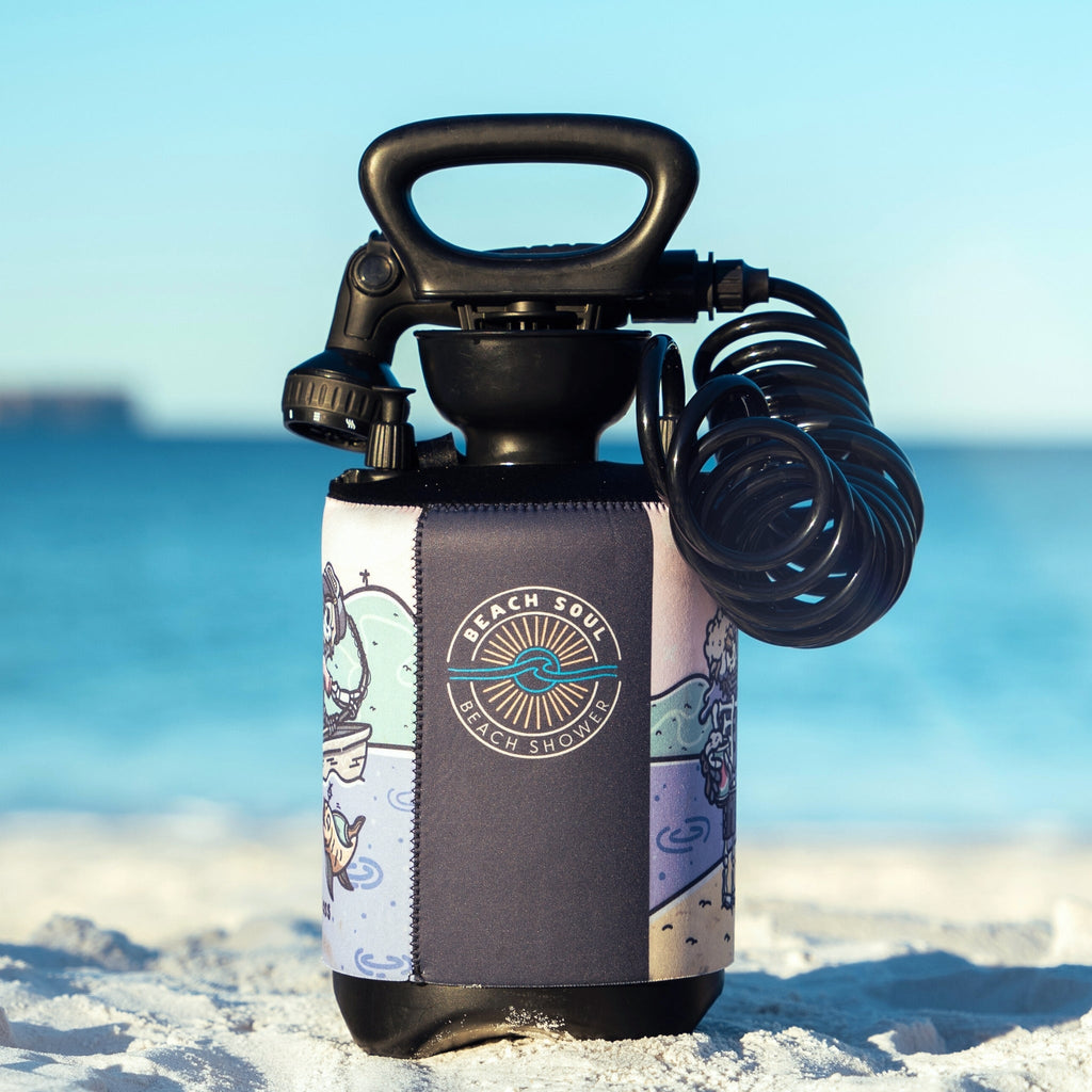 Douche Portable Skully 5L - Douche Compacte Surf et Plein Air