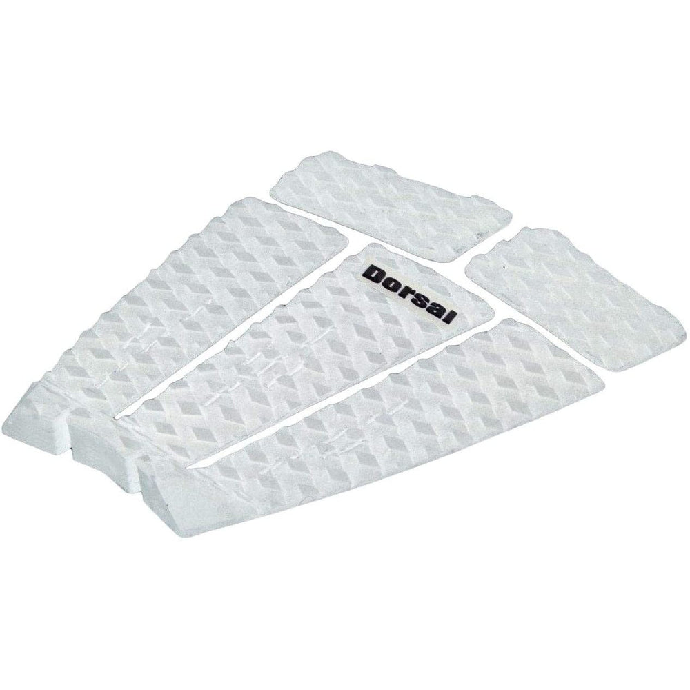 DORSAL Pad de Traction EVA 5 Pieces pour Planche de Surf - Noir/Blanc