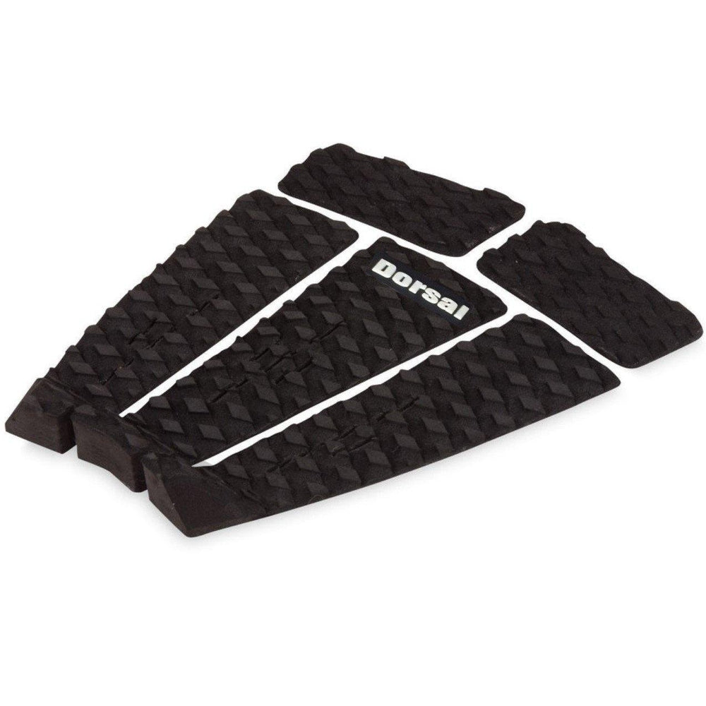 DORSAL Pad de Traction EVA 5 Pieces pour Planche de Surf - Noir/Blanc