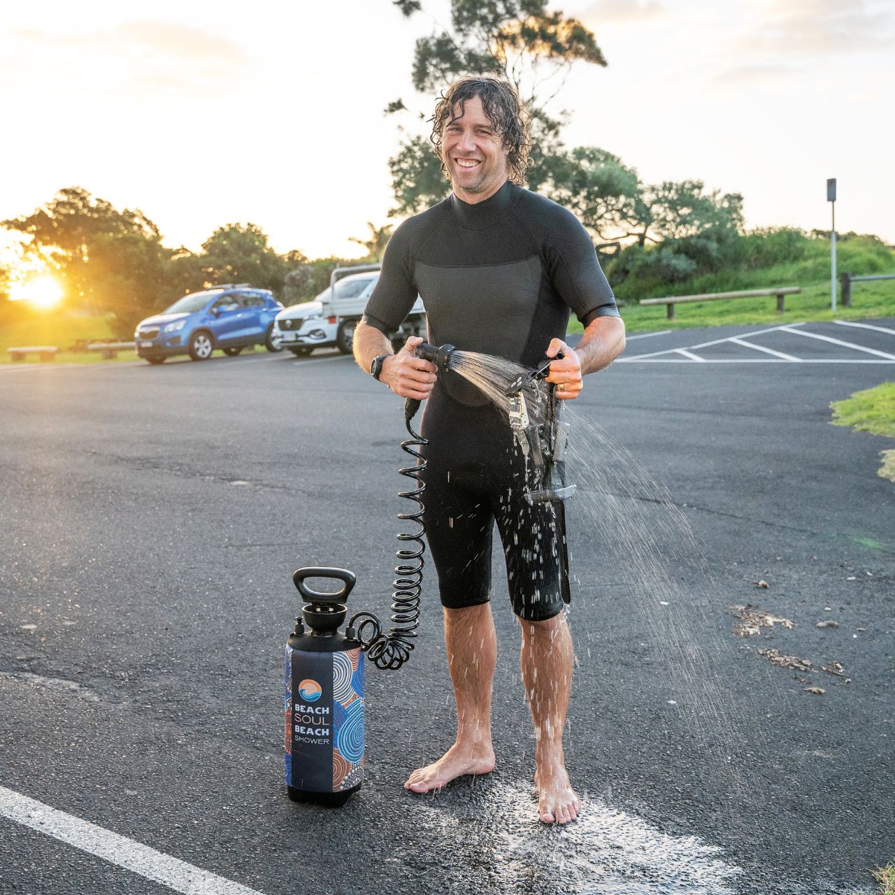 Douche Portable Jamigam 8L - Douche Surf et Plein Air