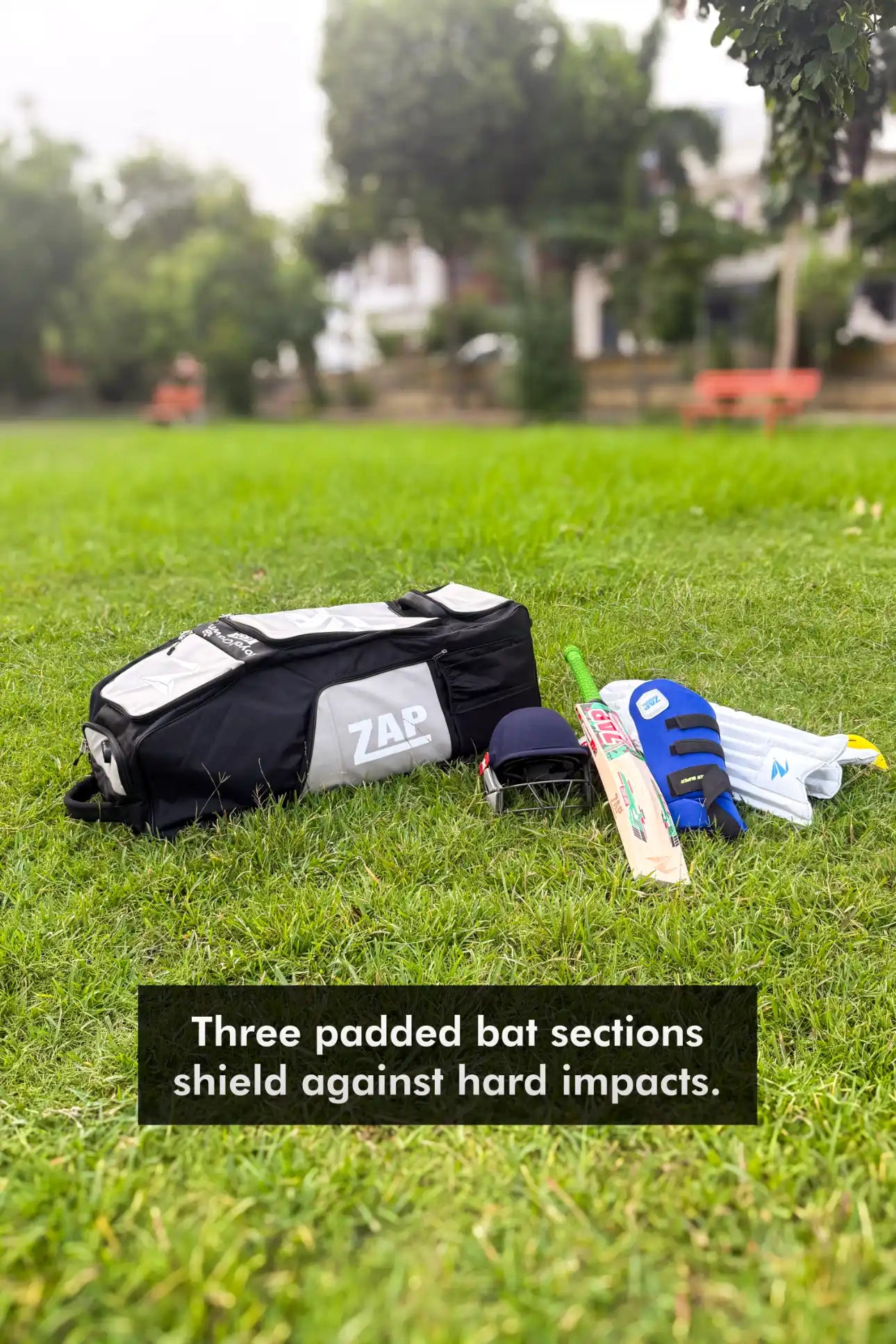 ZAP Royal Crown Icon Sac de Cricket a Roulettes - Kit Bag Wheelie