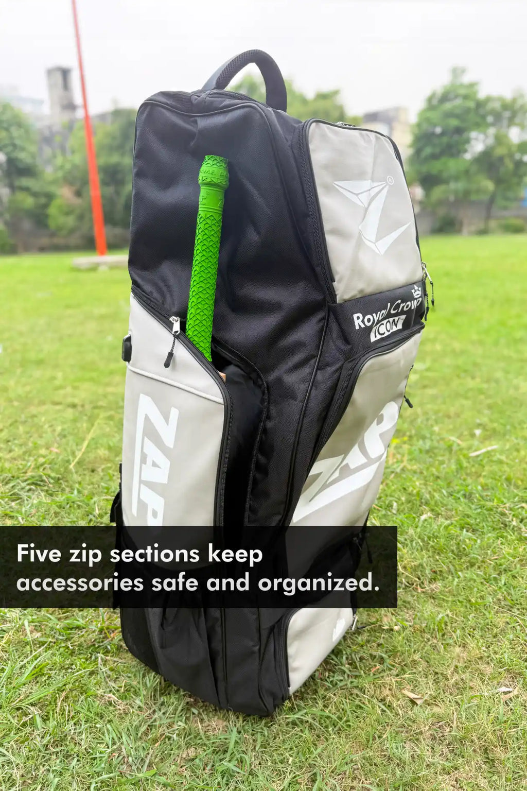 ZAP Royal Crown Icon Sac de Cricket a Roulettes - Kit Bag Wheelie