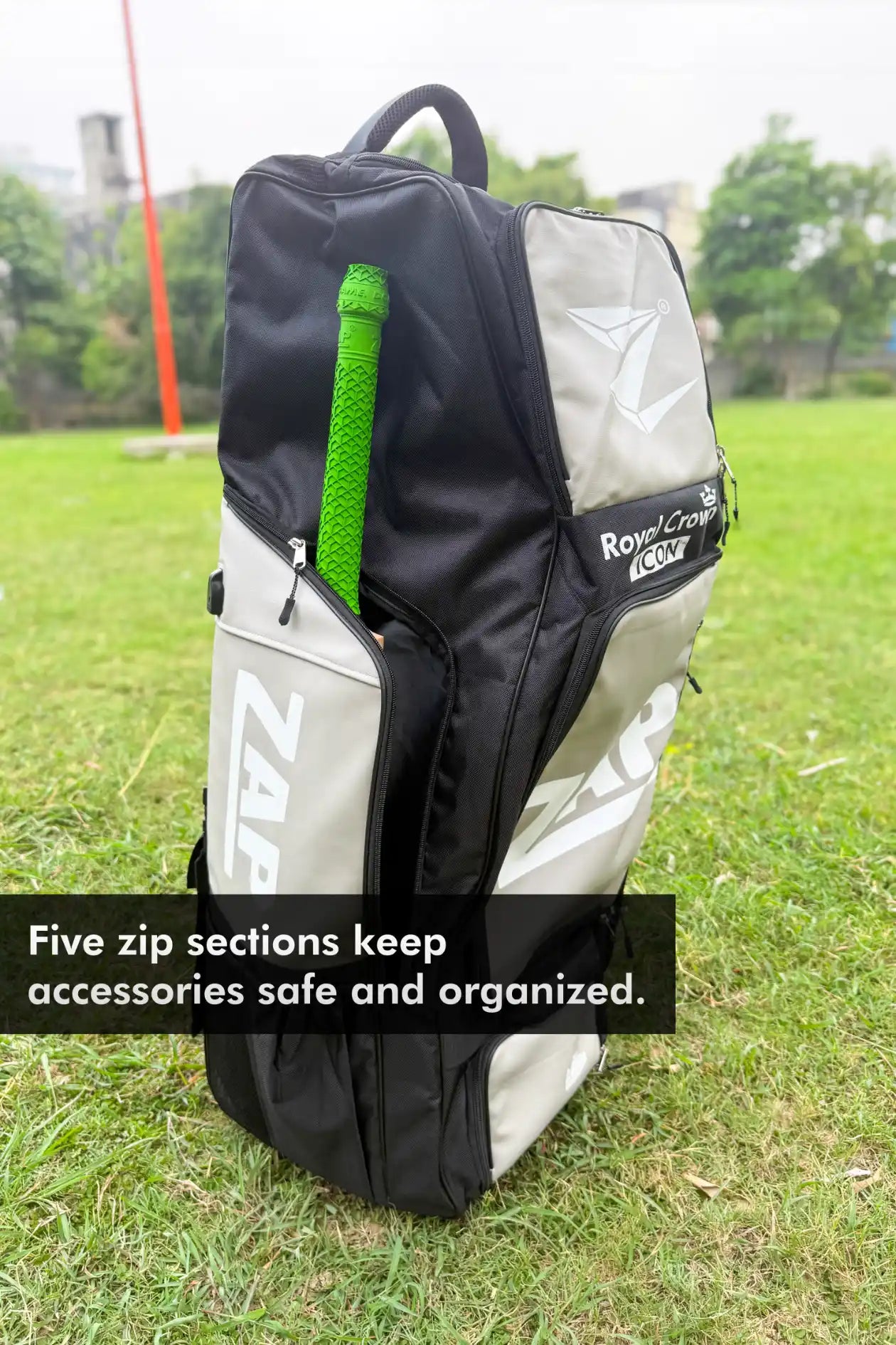 ZAP Royal Crown Icon Sac de Cricket a Roulettes - Kit Bag Wheelie