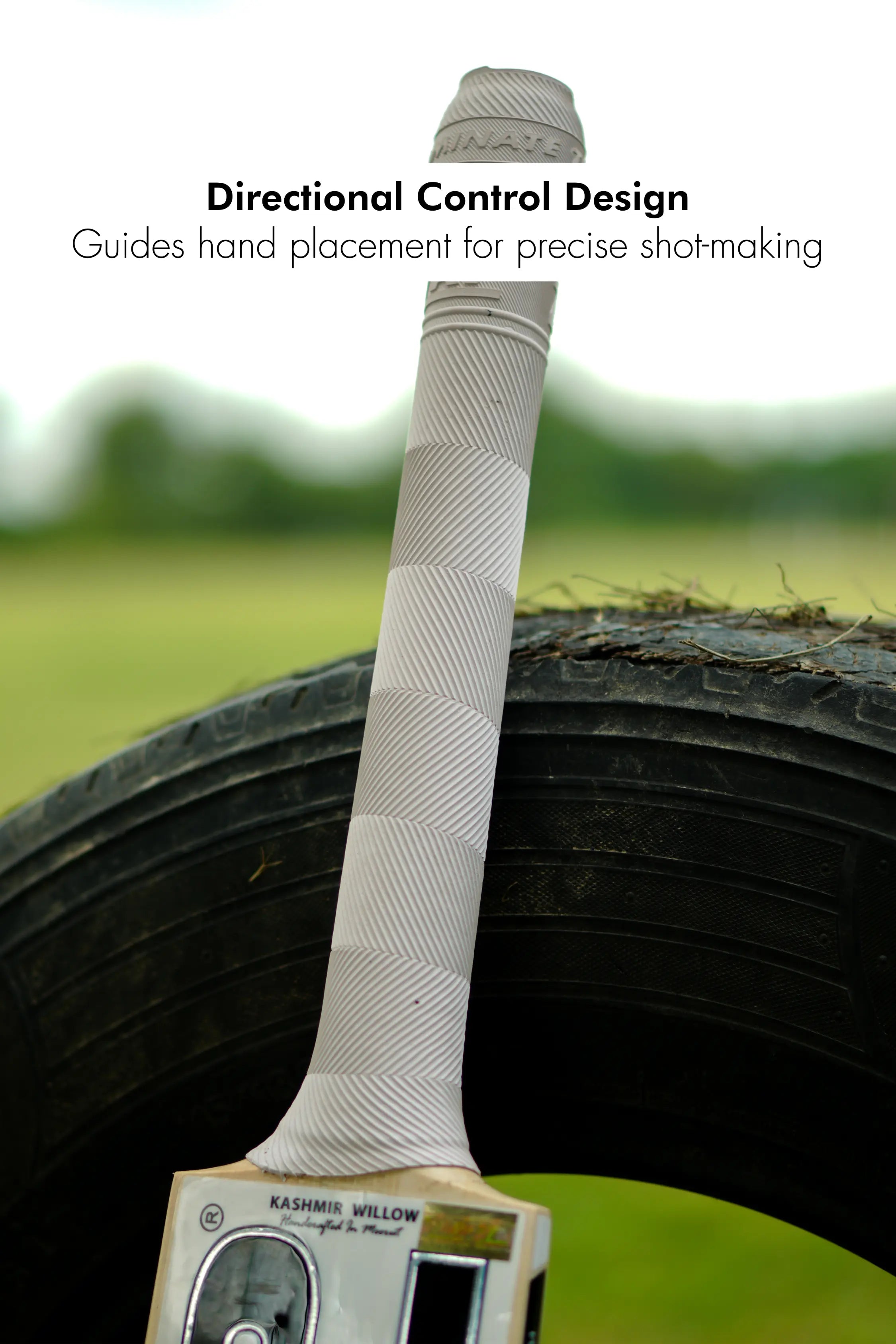 ZAP Chevron Grip pour Batte de Cricket - Revetement Poignee Antiderapant