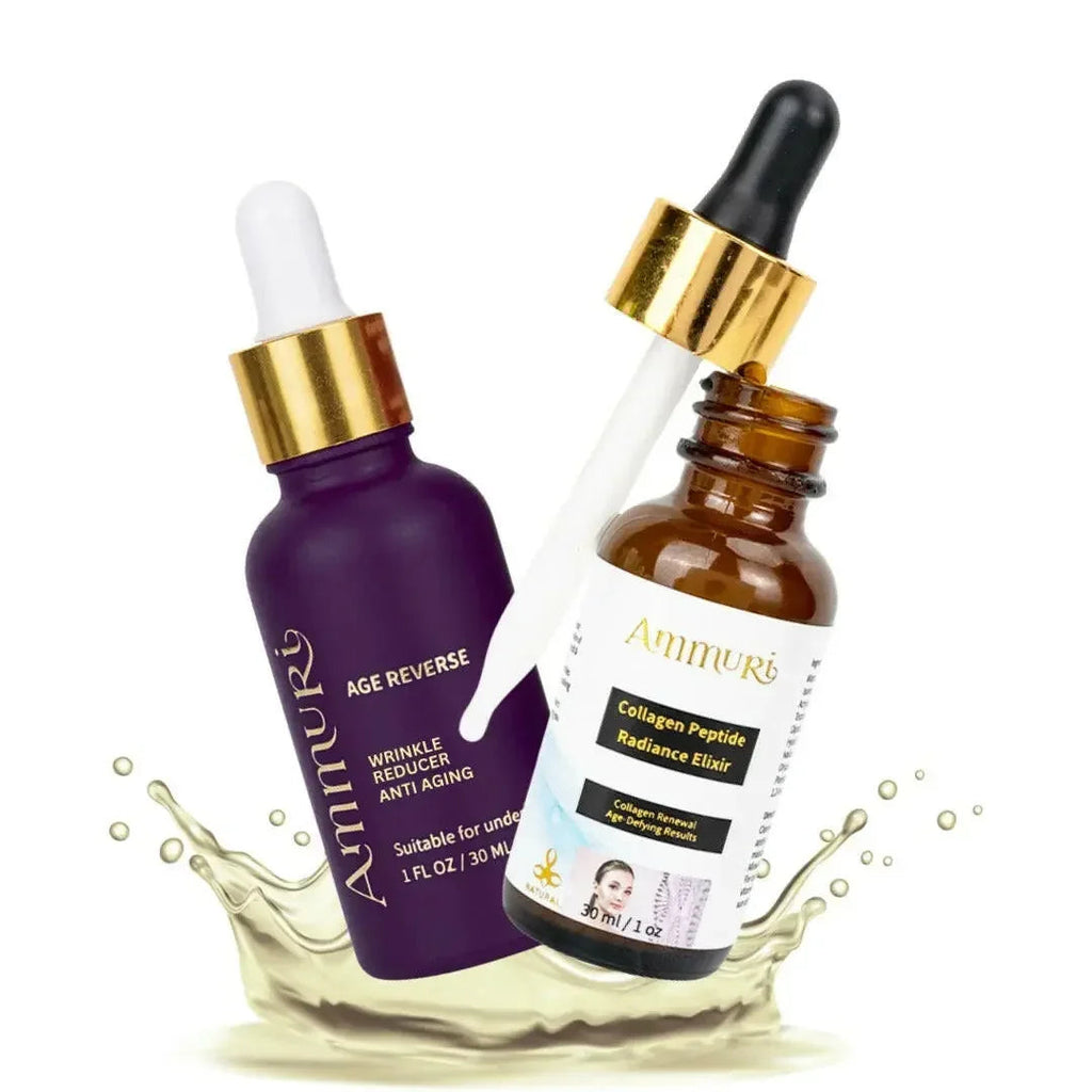 Coffret Soin Visage Collagene et Peptides Ammuri - Elixir Anti-Age Premium