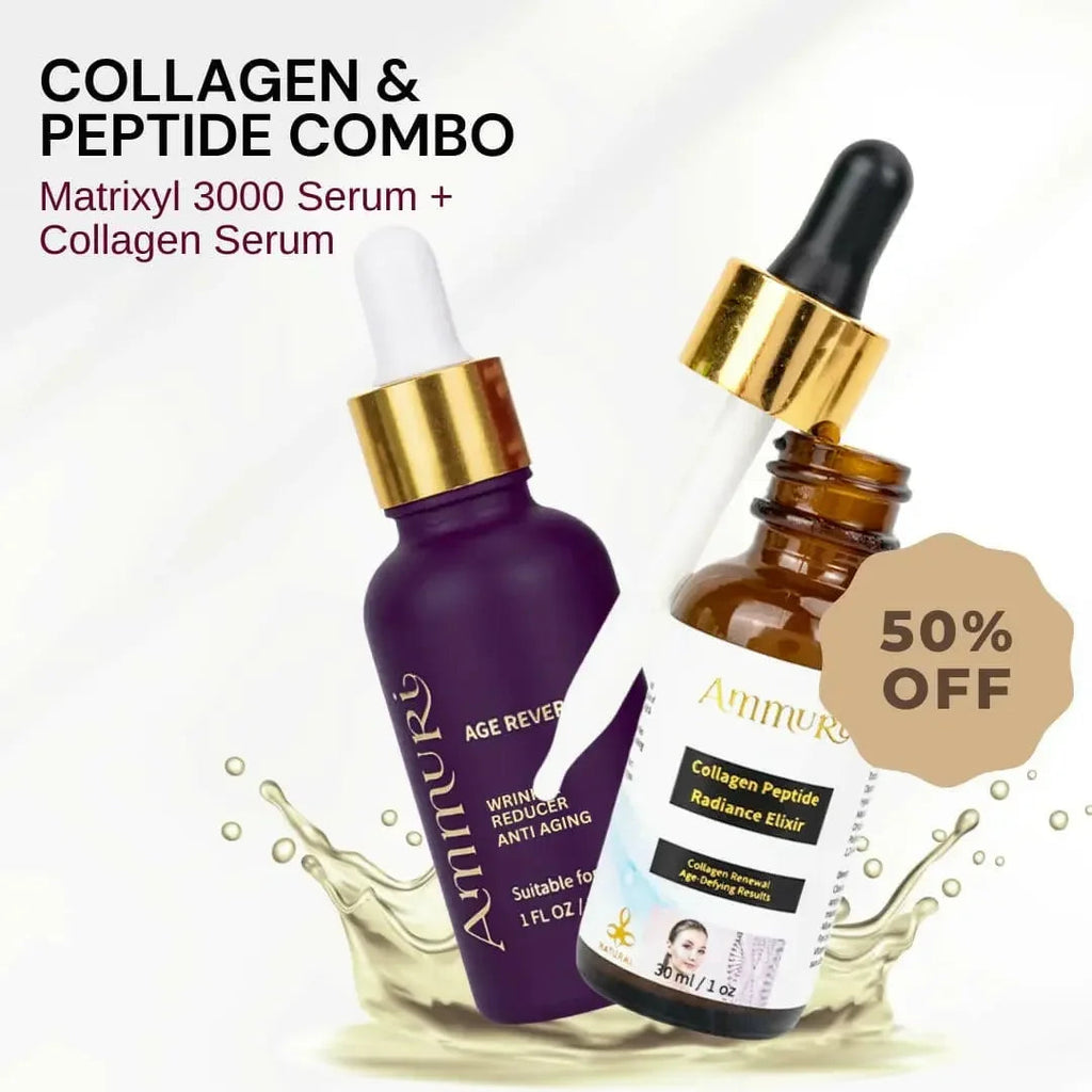Coffret Soin Visage Collagene et Peptides Ammuri - Elixir Anti-Age Premium