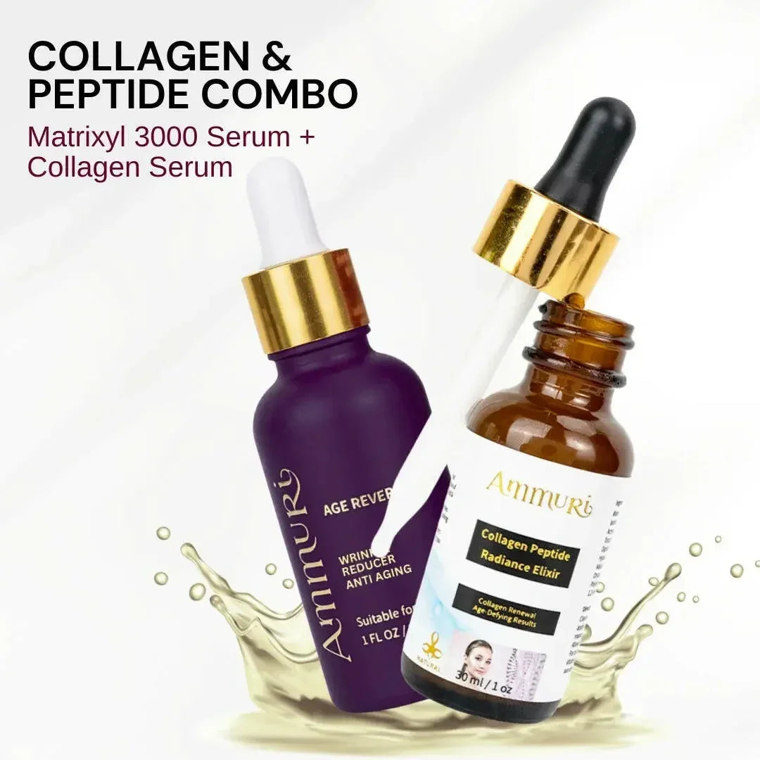 Coffret Soin Visage Collagene et Peptides Ammuri - Elixir Anti-Age Premium