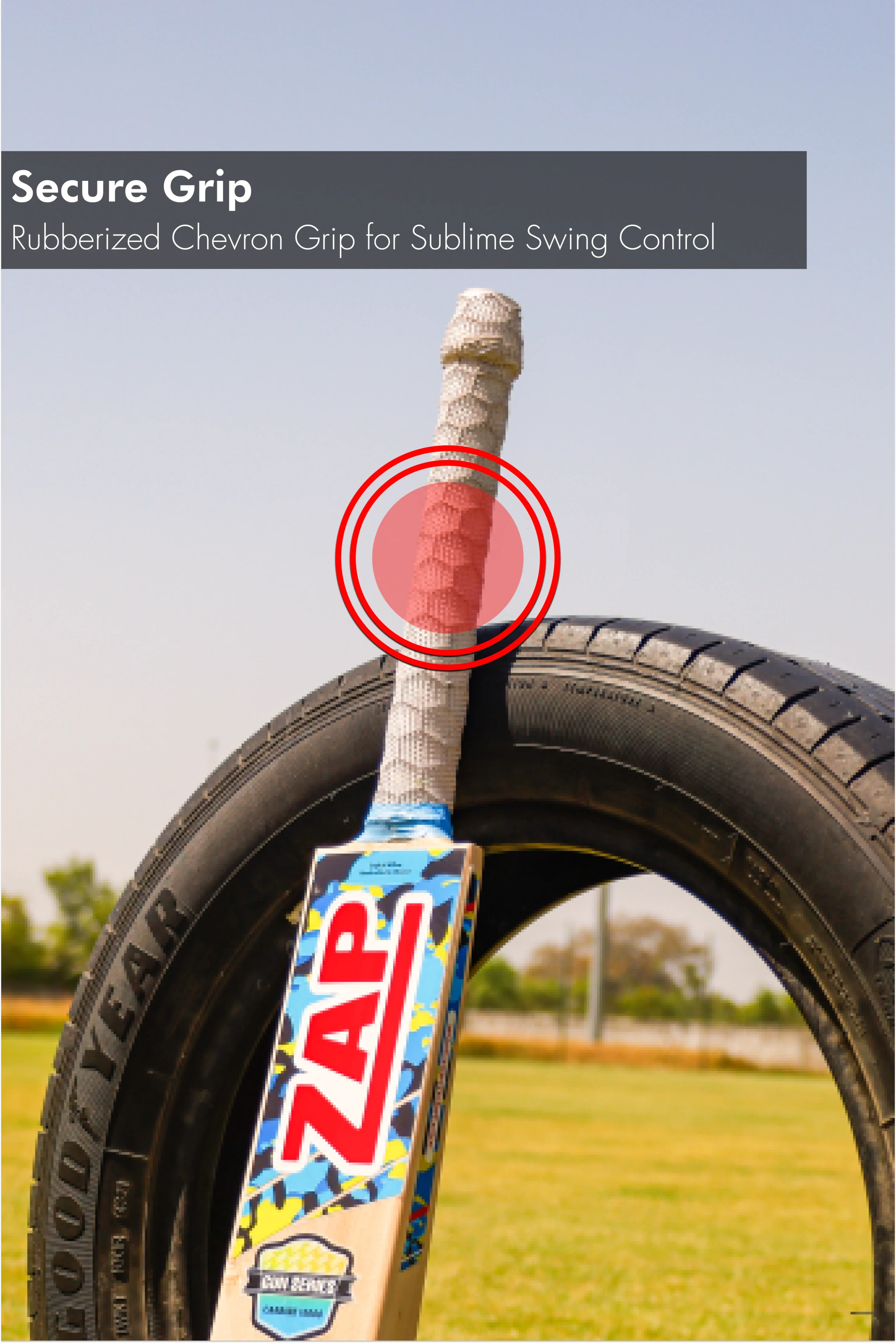 ZAP Gun Carbine 10000 Batte de Cricket Saule Anglais Grade 2